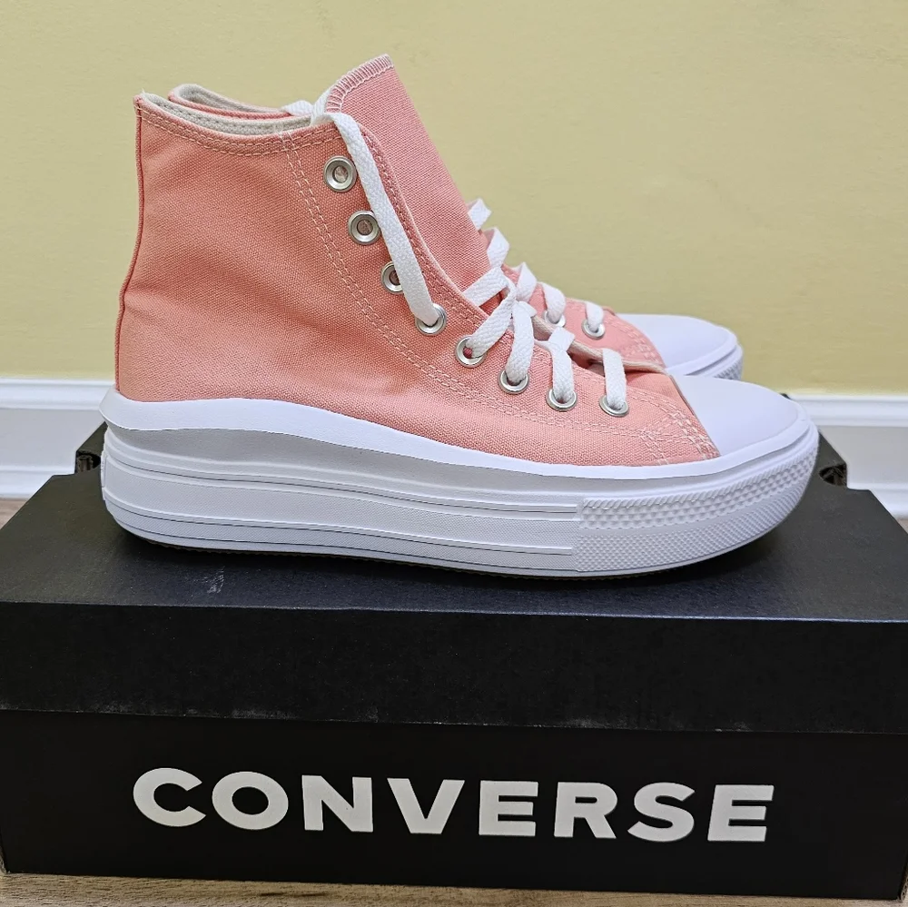 Converse, Chuck Taylor All Star Move Platform, size US 8 - Picture 1 of 10